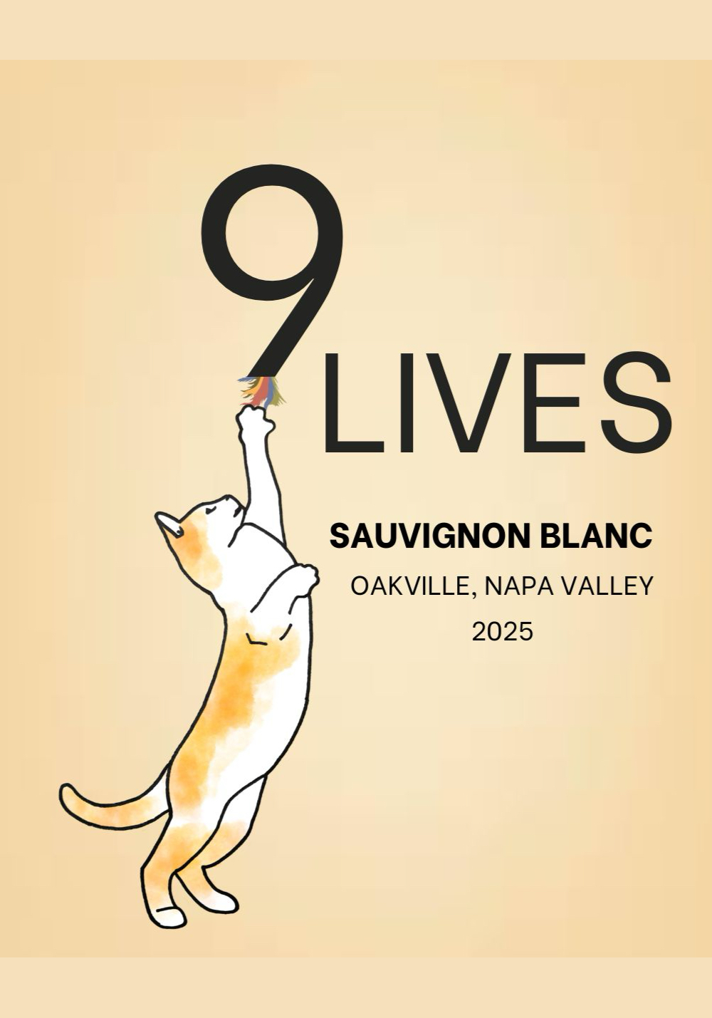 9 Lives Sauvignon Blanc bottle